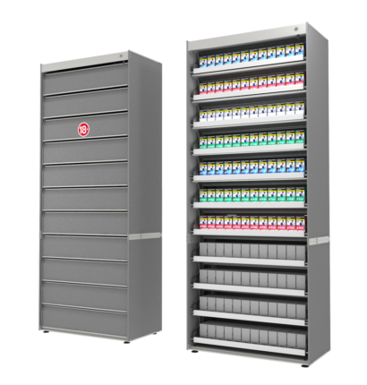 revo cigarette backwall